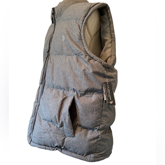 U.S. Polo Assn. Men’s Zip Up Puffer Winter Vest with Pockets Size XXL NWT - Picture 6 of 12
